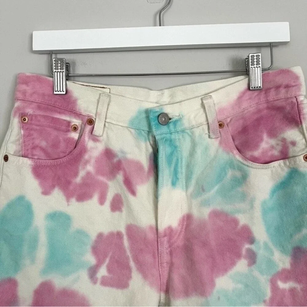 Levi's Pride 501 1993 cut-off tie-dye shorts, Size 29 W